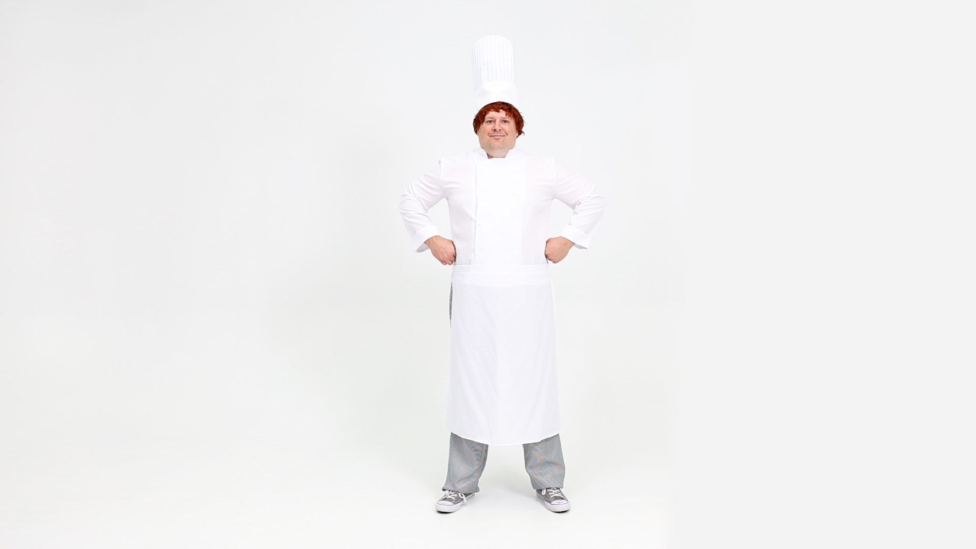 FUN4812PL Plus Size Disney and Pixar Alfredo Linguini Ratatouille Costume for Men